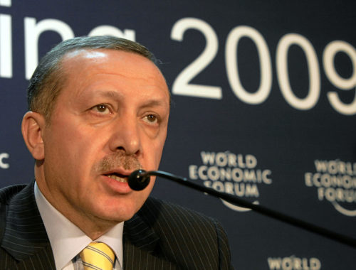Il primo ministro turco Recep Tayyip Erdoğan