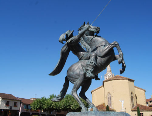 statue_equestre_dartagnan_lupiac